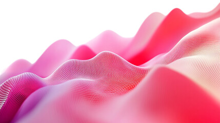 Geometric wave background frame against transparent background
