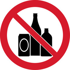 Alcohol not permitted