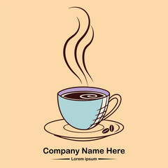 Coffee shop logo