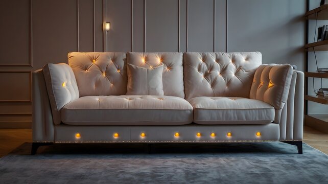 Modern Illuminated Sofa