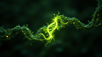 Naklejka premium Exploring the Fascinating World of DNA Structure Function and Significance in Genetics