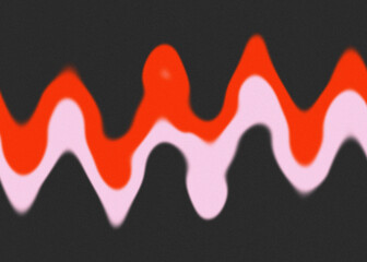 An abstract psychedelic wavy line design background image.