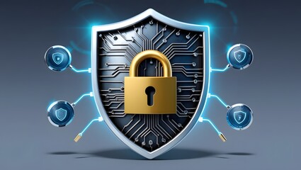 Cybersecurity Shield: Digital Fortress Protection and Data Security Enhancement