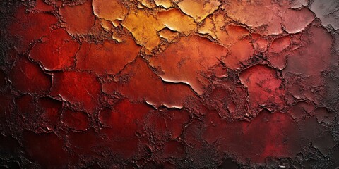 Fototapeta premium Abstract Red and Brown Textured Surface