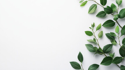 The background is completely white, ensuring a clean and minimalist appearance.