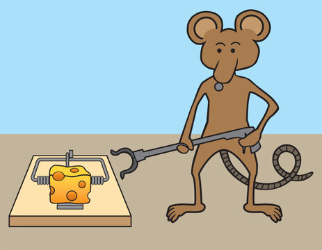 Mouse with Grabber Tool
