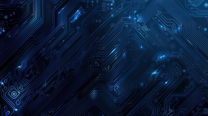Fototapeta premium Abstract Circuit Board Pattern