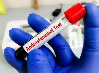 Androstenediol Hormone blood test, Male hormone