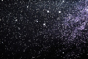 Obraz premium Sparkling Glitter Background With Silver And Purple Shimmer