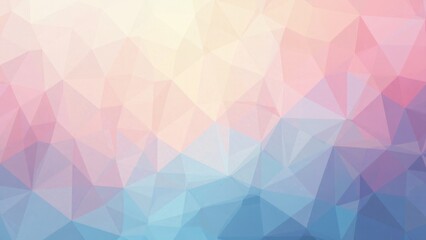 Fototapeta premium Abstract geometric pattern with pastel colors, embodying a calm and tranquil mood, ideal for ebook covers