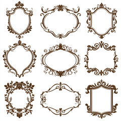 Obraz premium Set of frames