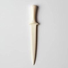 Letter Opener on an Off-White Background
