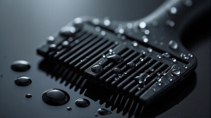 close up of computer circuit board