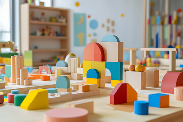 Interactive Classroom with Educational Games for Child Development and Learning