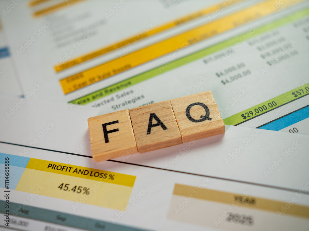 Poster Understanding business insights analyzing financial reports in a professional environment
