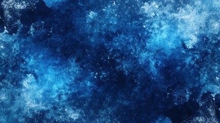 Obraz premium Abstract Blue Watercolor Texture Background