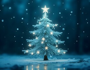 Christmass sticker design with santa and Xmas  tree