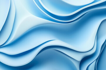 Fototapeta premium abstract blue pastel gradient background