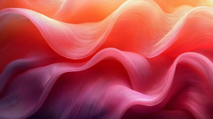 Obraz premium Lively shades of crimson interweave dynamically, crafting a spellbinding abstract backdrop with deep, rich textures and fluid motifs.