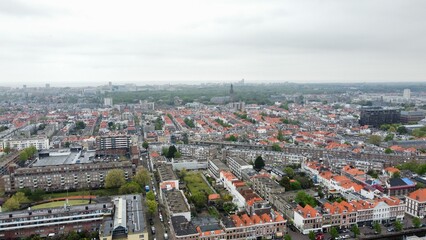 Obraz premium The panorama view of The Hague in Netherland 