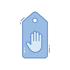 Obraz premium Hand made vector icon