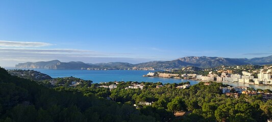 Obraz premium View of Santa Ponsa Mallorca 