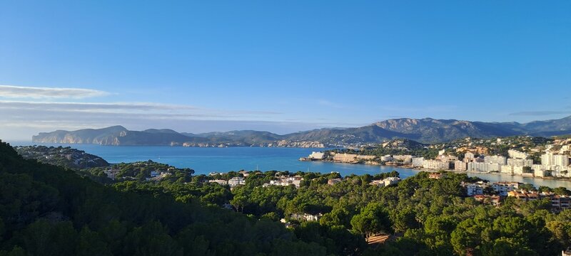 View of Santa Ponsa Mallorca 
