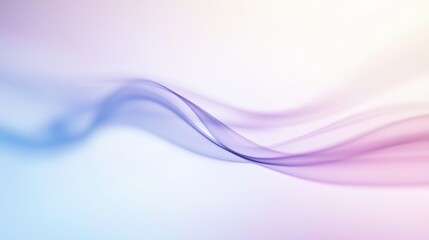 Smooth colorful smoke creating elegant waves on a gradient background, perfect for websites, presentations, or any project needing a touch of ethereal beauty