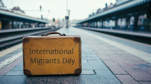 Commemorating International Migrants Day at the Train Station - Powered by Adobe