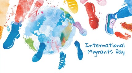 Celebrating Diversity International Migrants Day Artwork