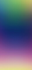 Obraz premium Smooth and vibrant gradient background featuring a harmonious blend of green, blue, purple, and yellow, creating a visually appealing abstract composition