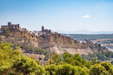 Arcos de la Frontera town and municipality in the Sierra de Cadiz comarca, in Andalusia, Spain...