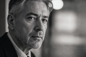 midaged man business portrait