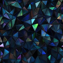 Obraz premium Colorful Geometric Triangle Pattern Illustration for Modern Wallpaper Design