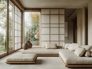 Modern Elegance: A Contemporary Living Room with Sophisticated Accents