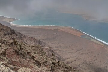 mirador del rio à Lanzarote, archipel des canaries, Espagne