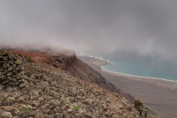 mirador del rio à Lanzarote, archipel des canaries, Espagne