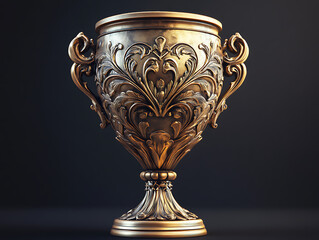 Fototapeta premium The trophy for the computer video game championship