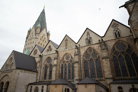 Paderborn Cathedral (German: Paderborner Dom) is the cathedral of the Catholic Archdiocese of Paderborn, Germany.