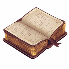 Fototapeta premium Holy Bible Design Vector Illustration on White Background