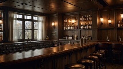Elegant Bar Interior