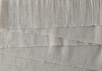 Fototapeta premium Elastic medical bandage line, first aid background and texture