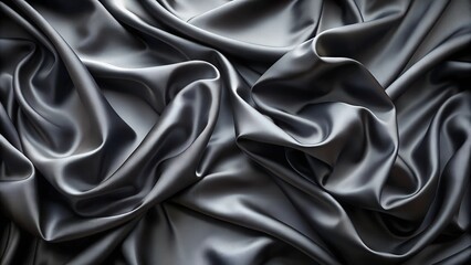 Fototapeta premium luxury black satin texture background