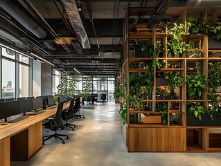 Fototapeta premium Modern Elegance: A Contemporary Living Room with Sophisticated Accents