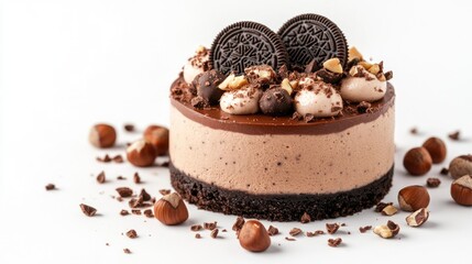 Delicious Chocolate Hazelnut Cheesecake