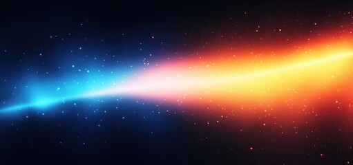 Obraz premium Vibrant Gradient Background Blue Orange Light Abstract Soft Focus Modern Design