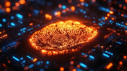 Fingerprint Scanner Technology for Cybersecurity and Secure Transactions in Digital Finance and Identity Protection