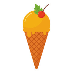 Ice Cream Illustration