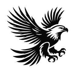 Fototapeta premium Eagle Silhouette