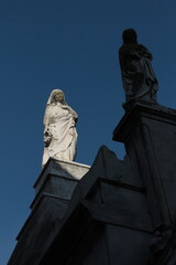 Fototapeta premium estatua, cementerio